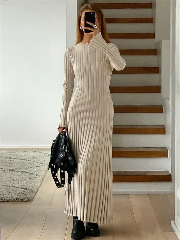 Modernes Long Sleeve Kleid