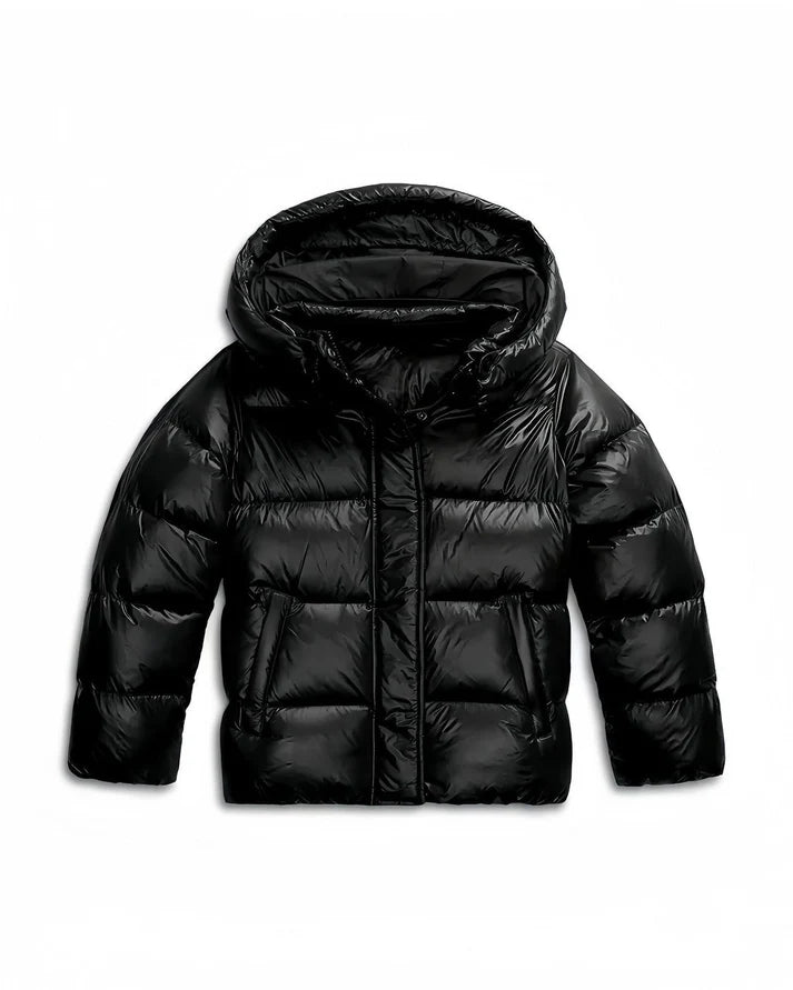 100% Daunen Pufferjacke