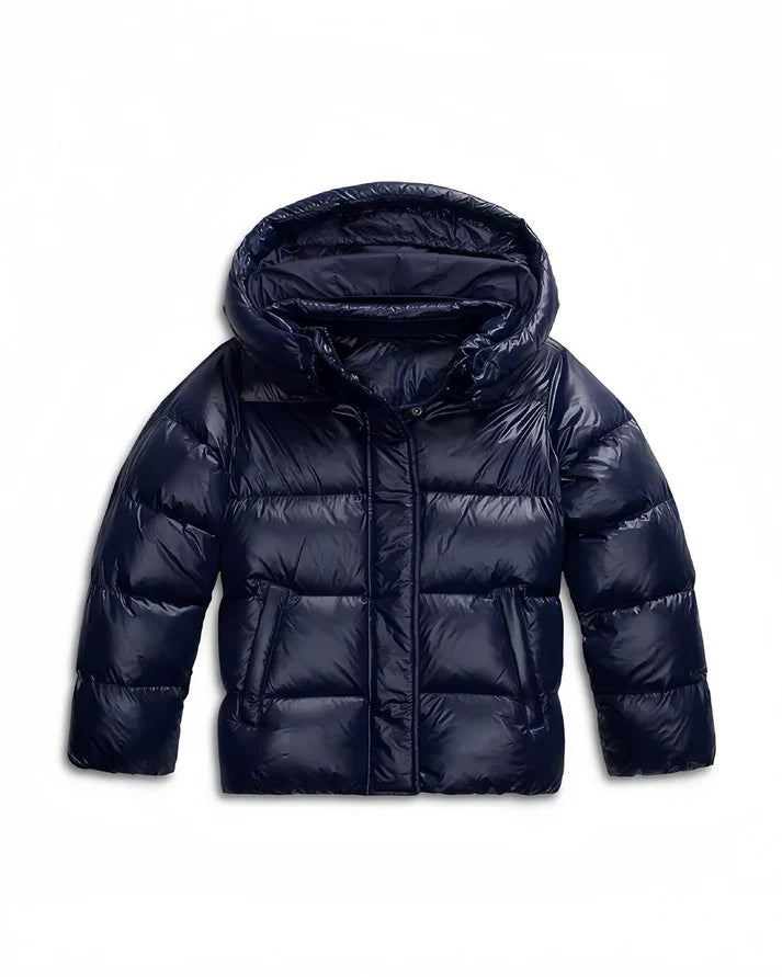 100% Daunen Pufferjacke